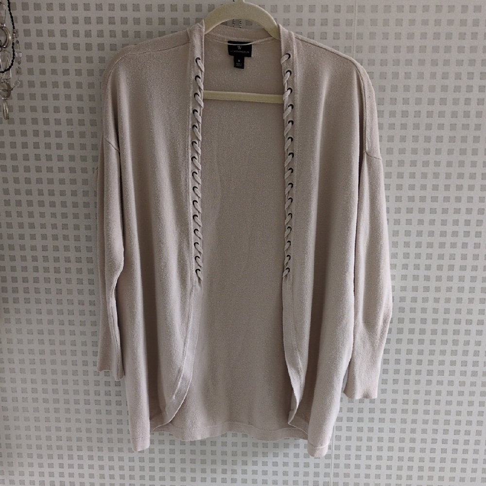 Elegant Beige Women's Cardigan